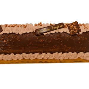 N°2 Chocolade & vanille-ijs in Chocolade-hazelnootcrunch (Gianduja)